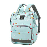 Kids Waterproof Backpack  Elephant Rainbow Pattern Diaper Bag - Product detail 9