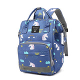 Kids Waterproof Backpack  Elephant Rainbow Pattern Diaper Bag - Product detail 8