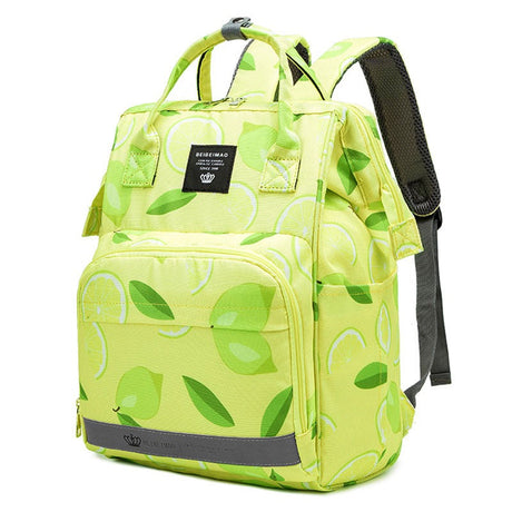 Kids Waterproof Backpack  Elephant Rainbow Pattern Diaper Bag - Product detail 7