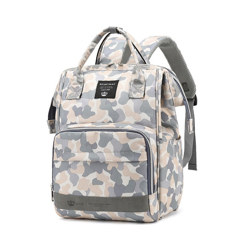 Kids Waterproof Backpack  Elephant Rainbow Pattern Diaper Bag - Product detail 6