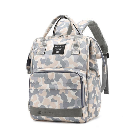 Kids Waterproof Backpack  Elephant Rainbow Pattern Diaper Bag - Product detail 6