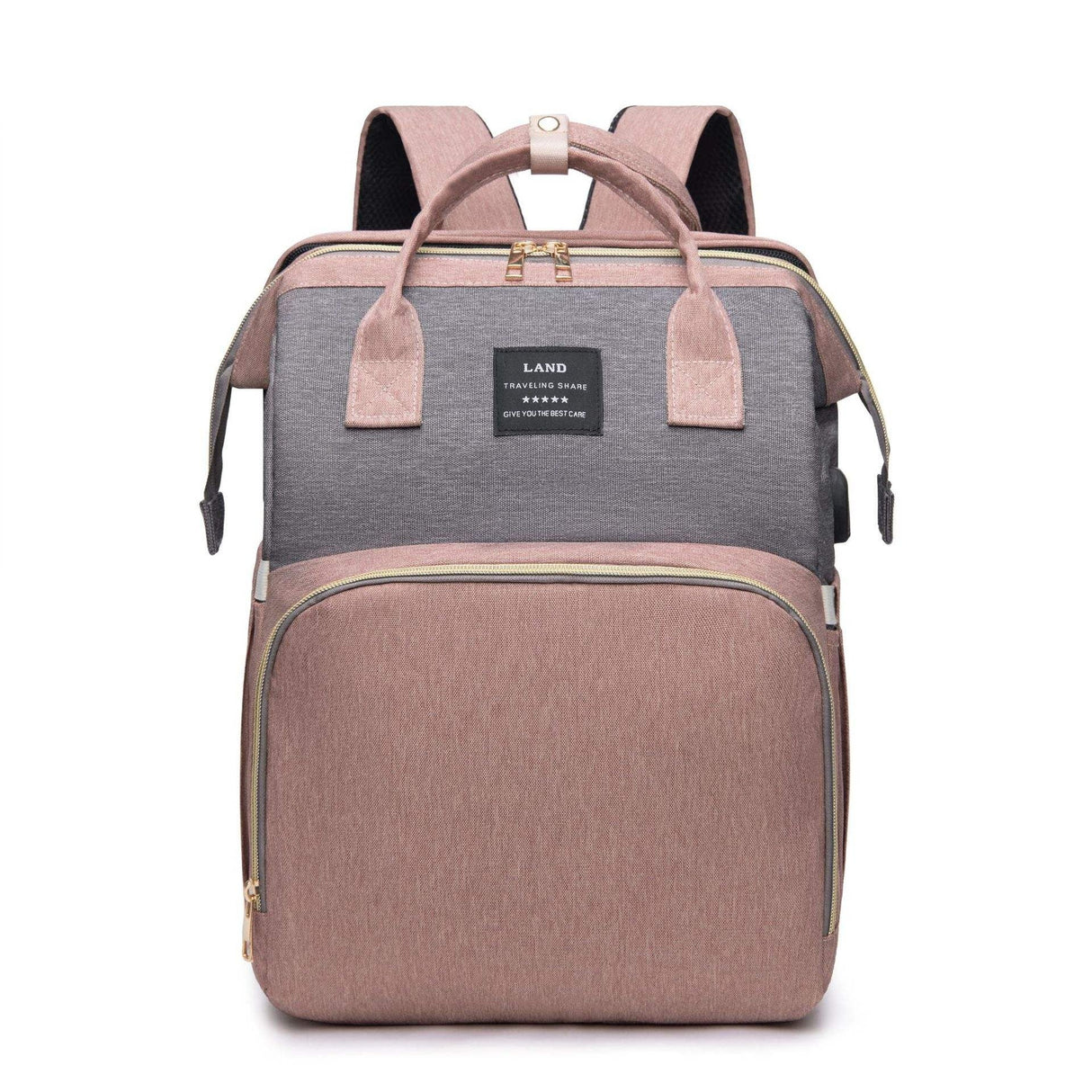 Baby Diaper Backpack  Waterproof Travel Design with Changing Pad - Product showcase