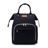 Quilted Diaper Backpack  Insulated Bottle Compartment - Product detail 8