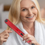 Portable Hair Styling Wand  USB Rechargeable 3-Temperature Tool - Product showcase