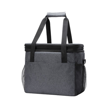 Insulated Cooler Bag  Expandable Grey Travel Tote - Product detail 4