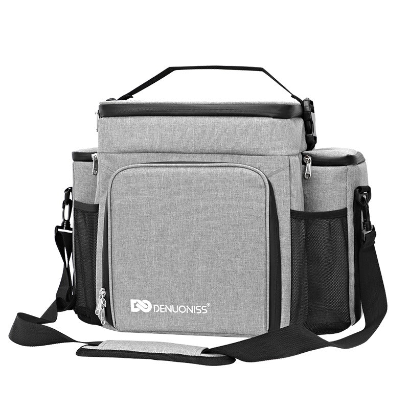 Insulated Lunch Bag  Front Access Design With Multiple Compartments - Product showcase