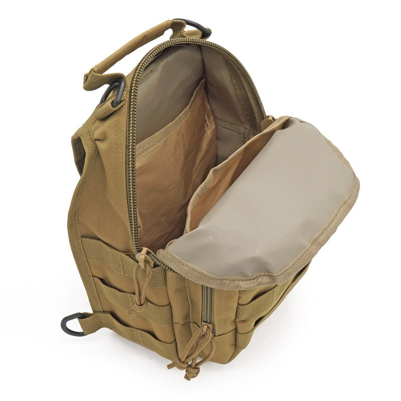 Tactical Hiking Sling Bag  Military-Grade Cross Body Pack - Detailed view