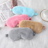 Plush Sleep Mask  Ultra-Soft Light Blocking Design - Detailed view