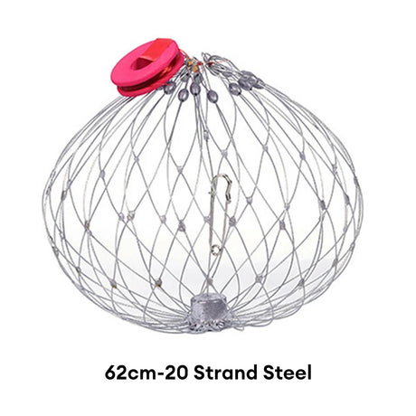 Collapsible Fishing Trap Net  Stainless Steel Mesh Design - Product detail 15