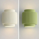 Modern Wall Sconce  Ribbed Resin Design - Product detail 8