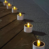 Solar LED Garden Candles  Outdoor Flickering 6-Piece Set - Product example