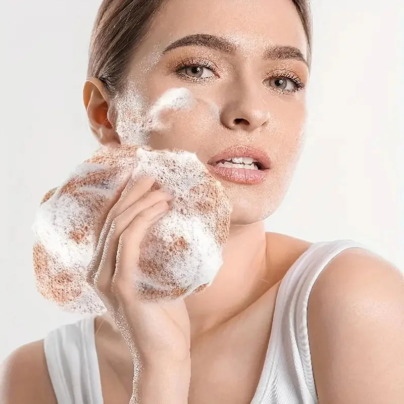 Mesh Bath Scrubber  Multi-Color Exfoliating Sponge Set - Product detail 11
