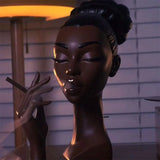 Modern Sculptural Incense Holder  Contemporary Art Resin Design - Product detail 9