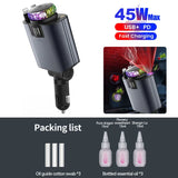 Smart Car Charger  LED Star Projector With Air Freshener - Product example