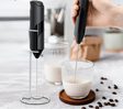 Electric Milk Frother  Professional Handheld Coffee Whisk - Product showcase