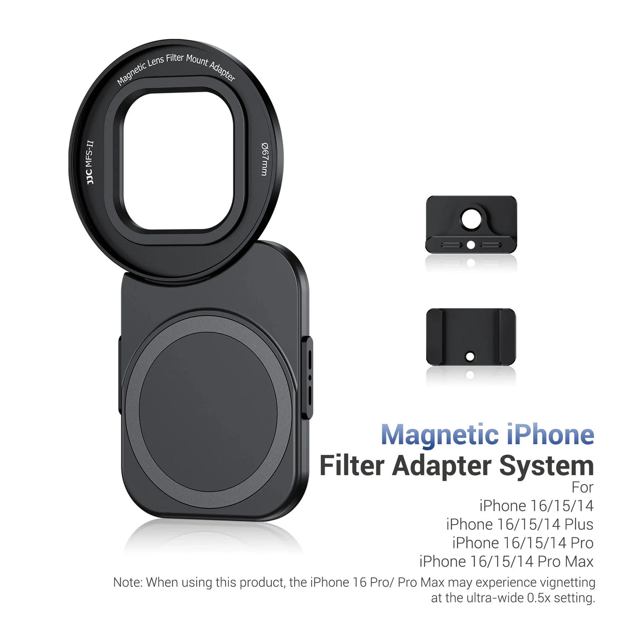 Mobile Photography Filter Adapter  67mm Magnetic Lens Mount - Product detail 5
