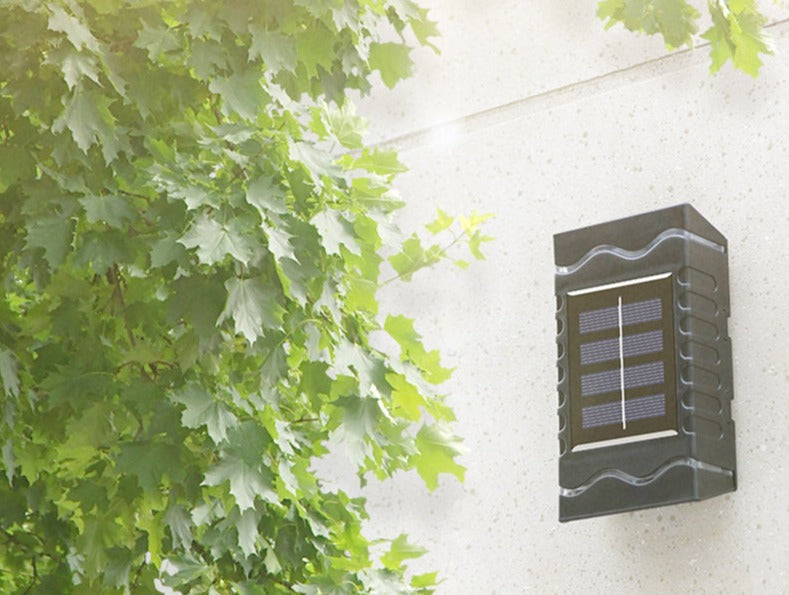 Modern Solar Wall Light  Smart LED Outdoor Lighting - Product example