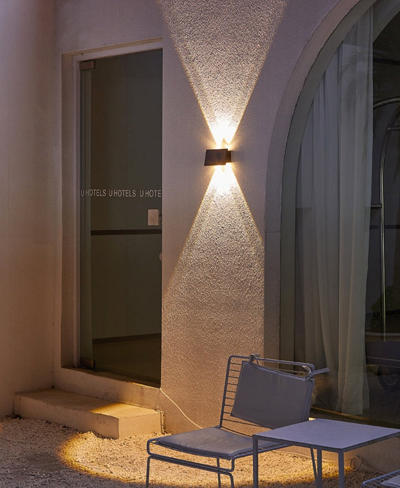 Solar Wall Light  Modern Dual LED Outdoor Lamp - Product detail 7