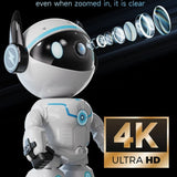 Smart Security Camera  4K Ultra HD Robot Design - Product showcase