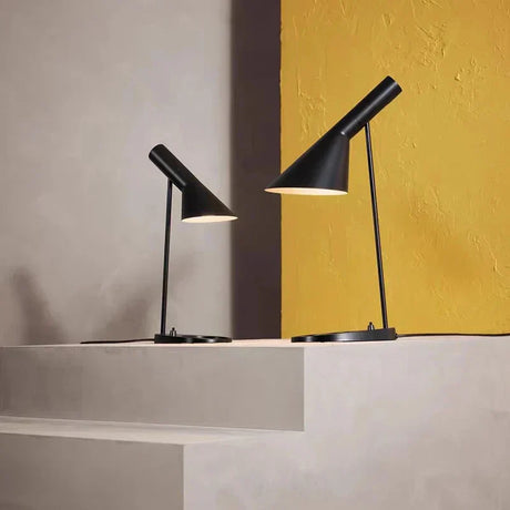 Modern Metal Table Lamp  Adjustable Angled Design - Product showcase