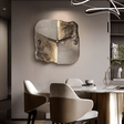Modern Wall Clock  3D Relief Stone Texture Design - Product detail 7
