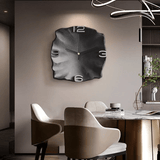 Modern Wall Clock  3D Relief Stone Texture Design - Product detail 9