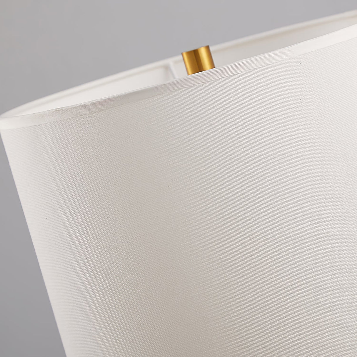 Modern Resin Table Lamp  Sculptural Base with Linen Shade - Product detail 7