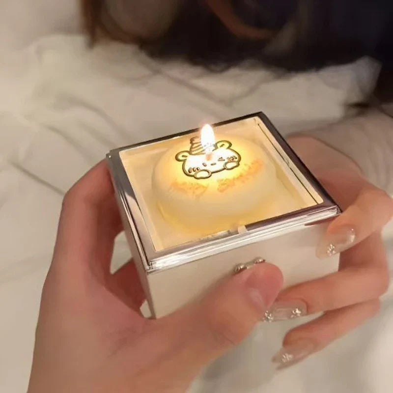 Rotating Ring Box  Interactive Jewelry Display Case - Product detail 4