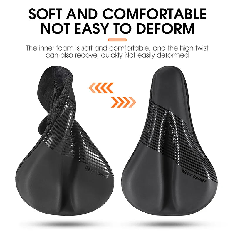 Ergonomic Bicycle Saddle  Memory Foam Shock Absorption Design - Product detail 5