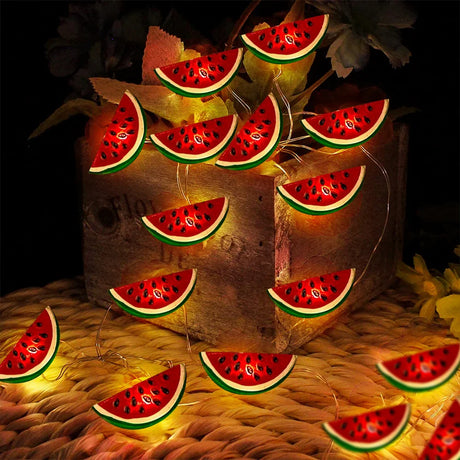 Summer String Lights  Watermelon LED Party Decor - Product showcase