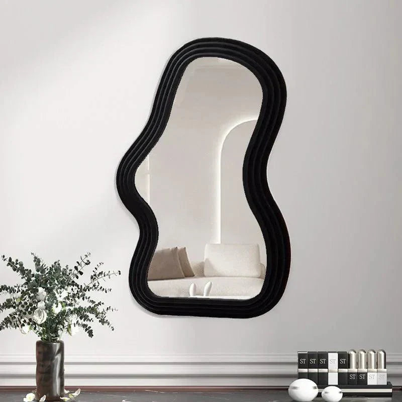 Wavy Wall Mirror  Cloud-Shaped Organic Frame - Product detail 10