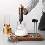 Electric Milk Frother  Professional Handheld Coffee Whisk - Product detail 4