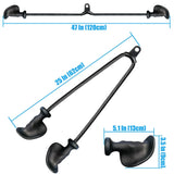 Professional Triceps Rope  Ergonomic 120cm Cable Attachment - Product detail 8