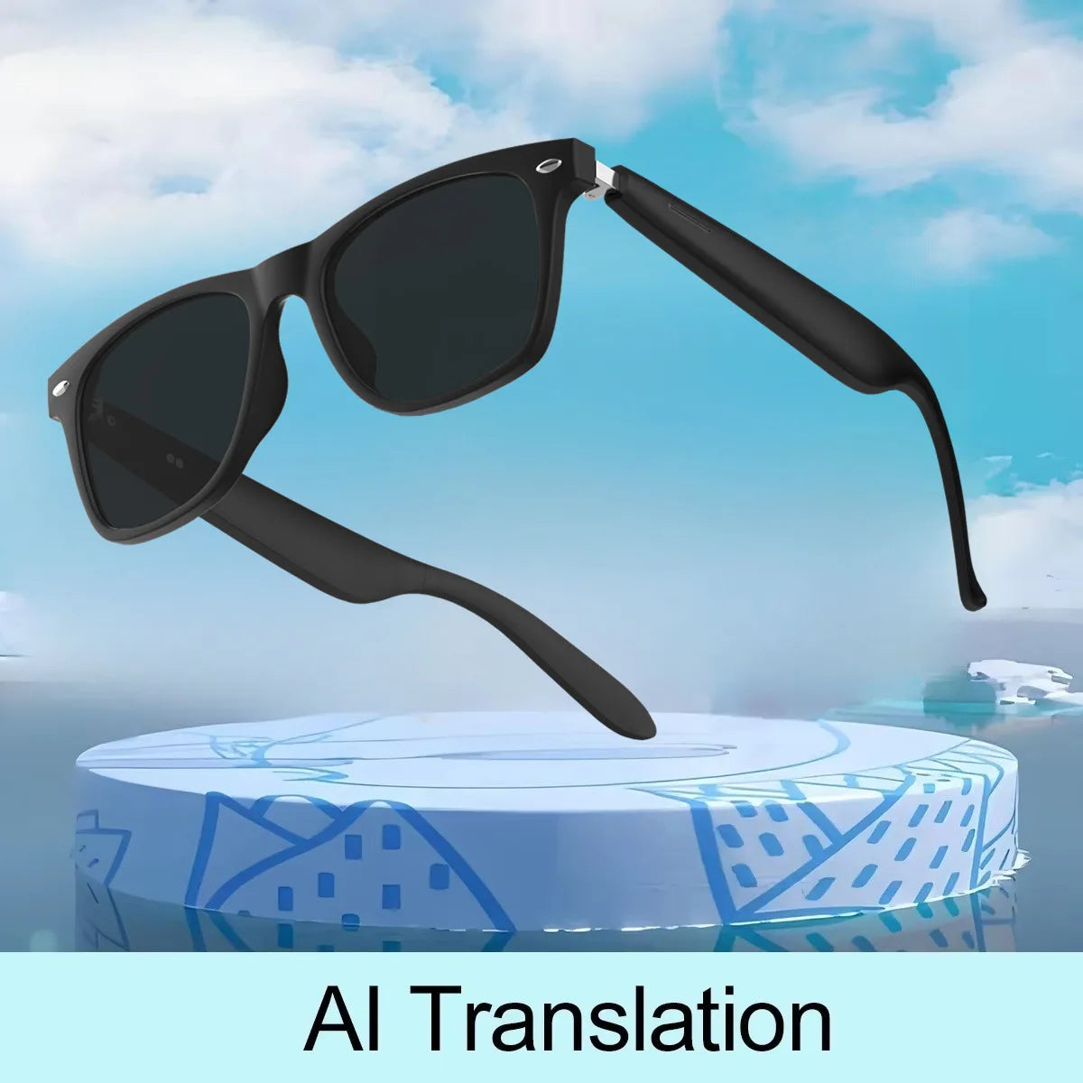 Smart Translation Sunglasses  AI-Powered Language Assistant - Product detail 15