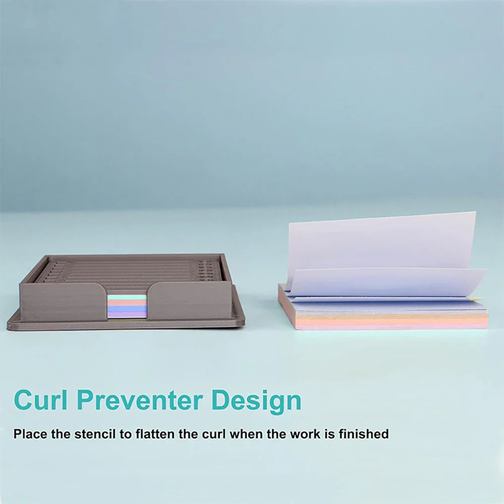 Desktop Note Organizer  Precision Template Storage Box - Product detail 6