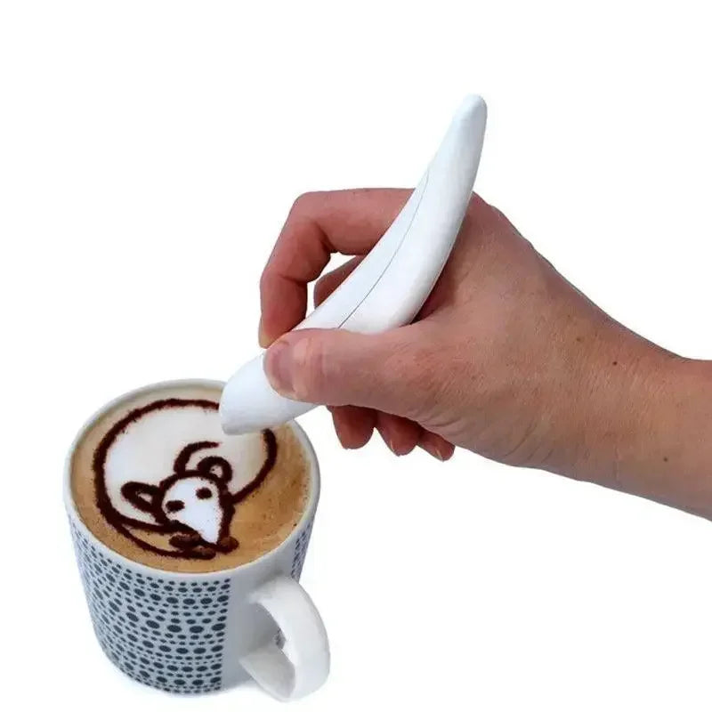 Electric Latte Art Pen  Professional Coffee Design Tool - Product detail 7