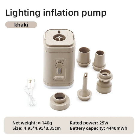 Portable Air Compressor  Digital Mini Wireless Inflator - Product detail 16