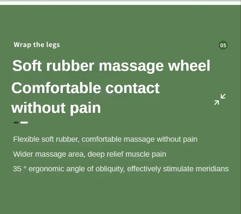 Ergonomic Body Massager  14-Wheel Therapeutic Roller Design - Product detail 8