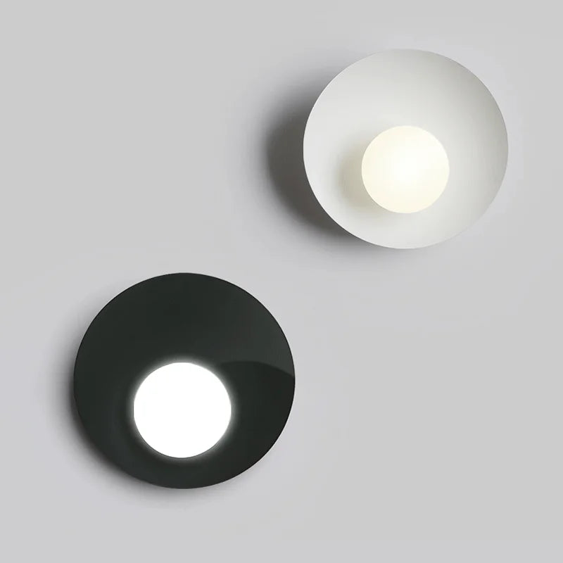 Modern LED Wall Lamp  Minimalist Round Sconce Design - Product detail 11