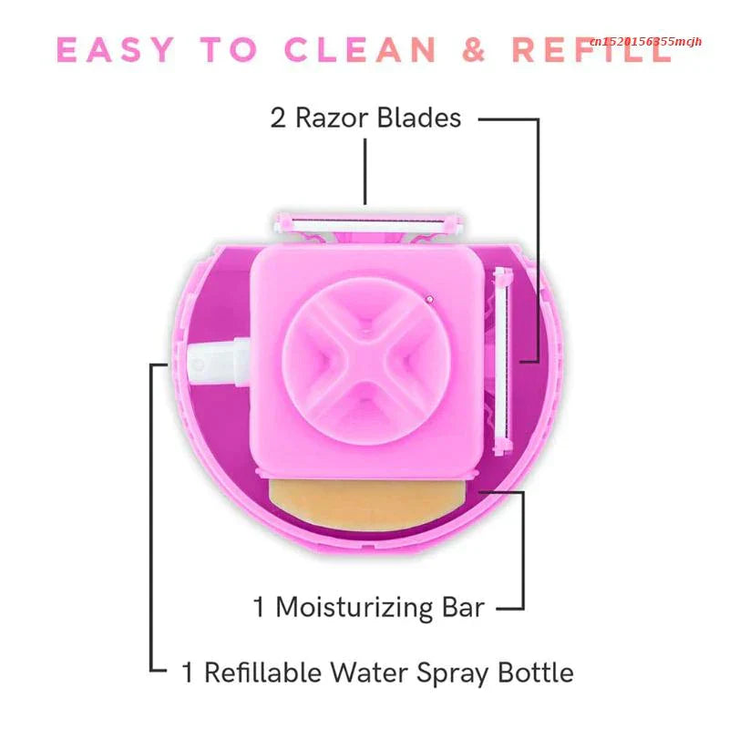 Mini Portable Travel Razor  3-in-1 Hair Removal System - Product detail 6