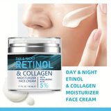 Retinol Collagen Face Cream  Anti-Aging Moisturizer with Hyaluronic Acid - Product example