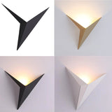 Modern Triangle Wall Light  Minimalist LED Sconce - Product example