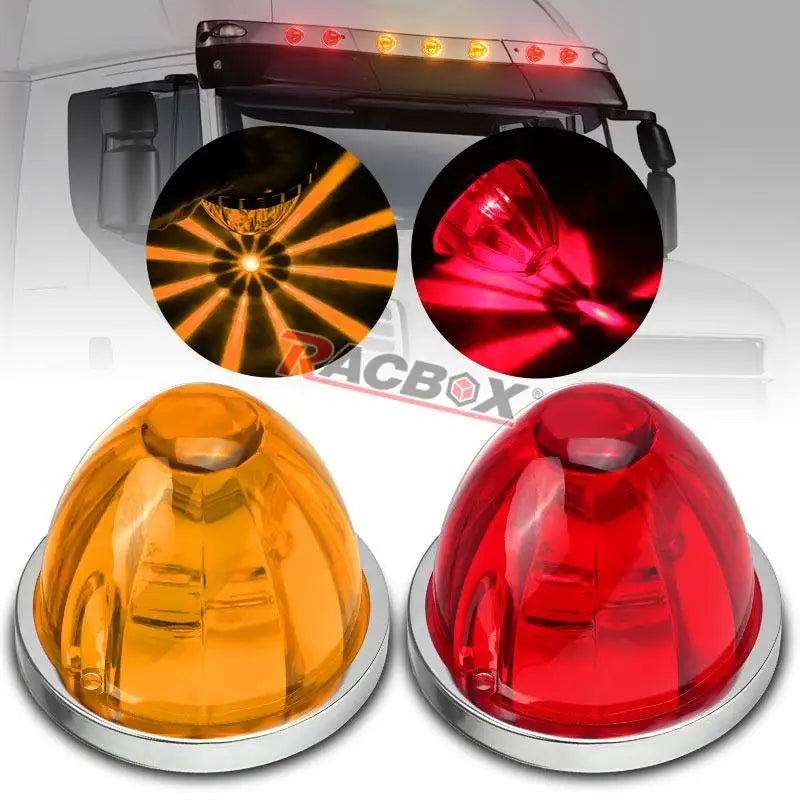 LED Marker Light  Heavy Duty Amber Vehicle Safety Light - Product detail 7