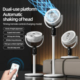 Smart Oscillating Floor Fan  Remote Control  8-Speed Settings - Product detail 4