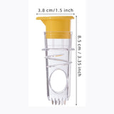 Manual Citrus Juicer  Handheld Lemon Orange Squeezer With Strainer - Product detail 5
