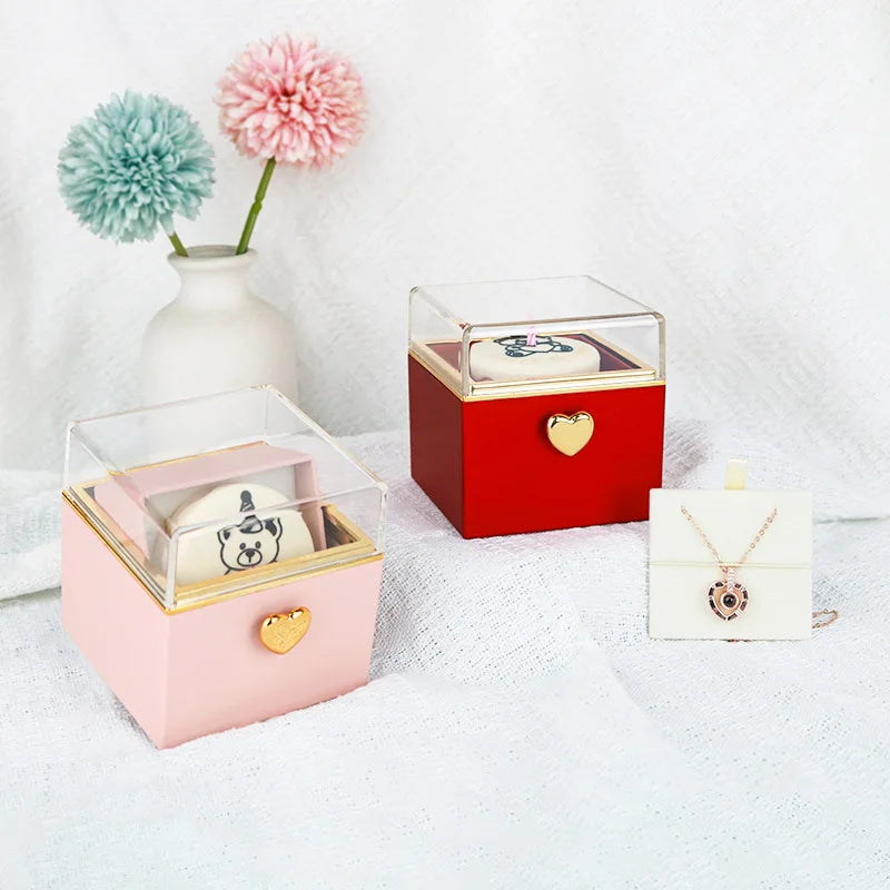 Musical Birthday Gift Box  Rotating Bear Cake Design - Product detail 7