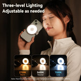 Magnetic Selfie Ring Light  Height Adjustable LED Phone Light - Detailed view