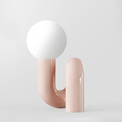 Modern Wall Light  Sculptural White Globe Design - Product detail 11