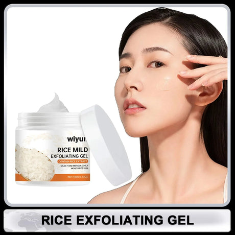 Rice Extract Exfoliating Gel  Gentle Pore Cleansing Formula - Product showcase
