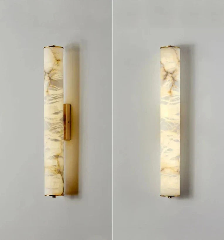 Marble Wall Light  Modern LED Cylinder Sconce - Product detail 12